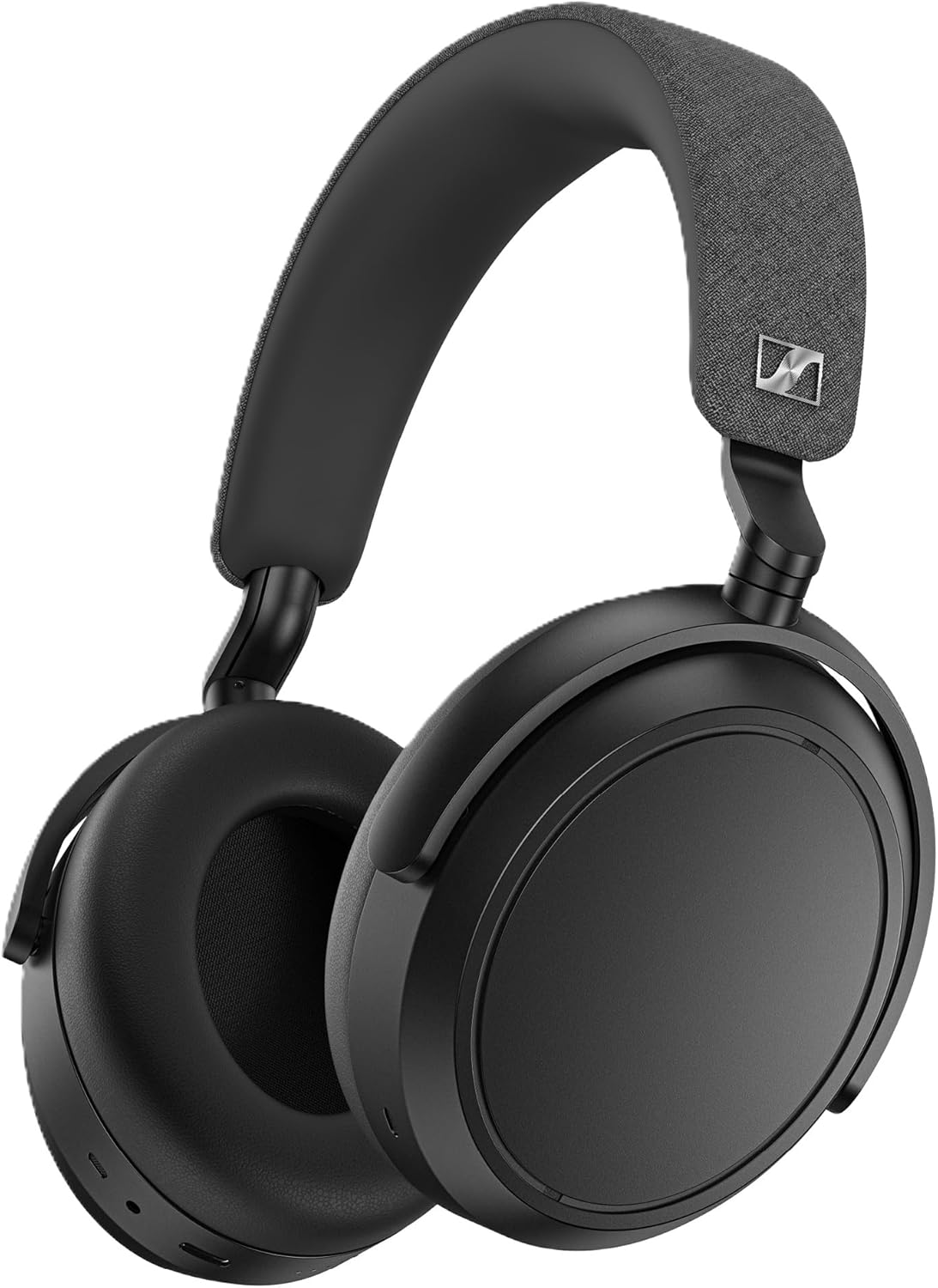 Sennheiser MOMENTUM 4 Wireless Headphones - Bluetooth Headset for Crystal-Clear Calls with Adaptive Noise Cancellation, 60h Battery Life, Lightweight Folding Design, Black - Image 2