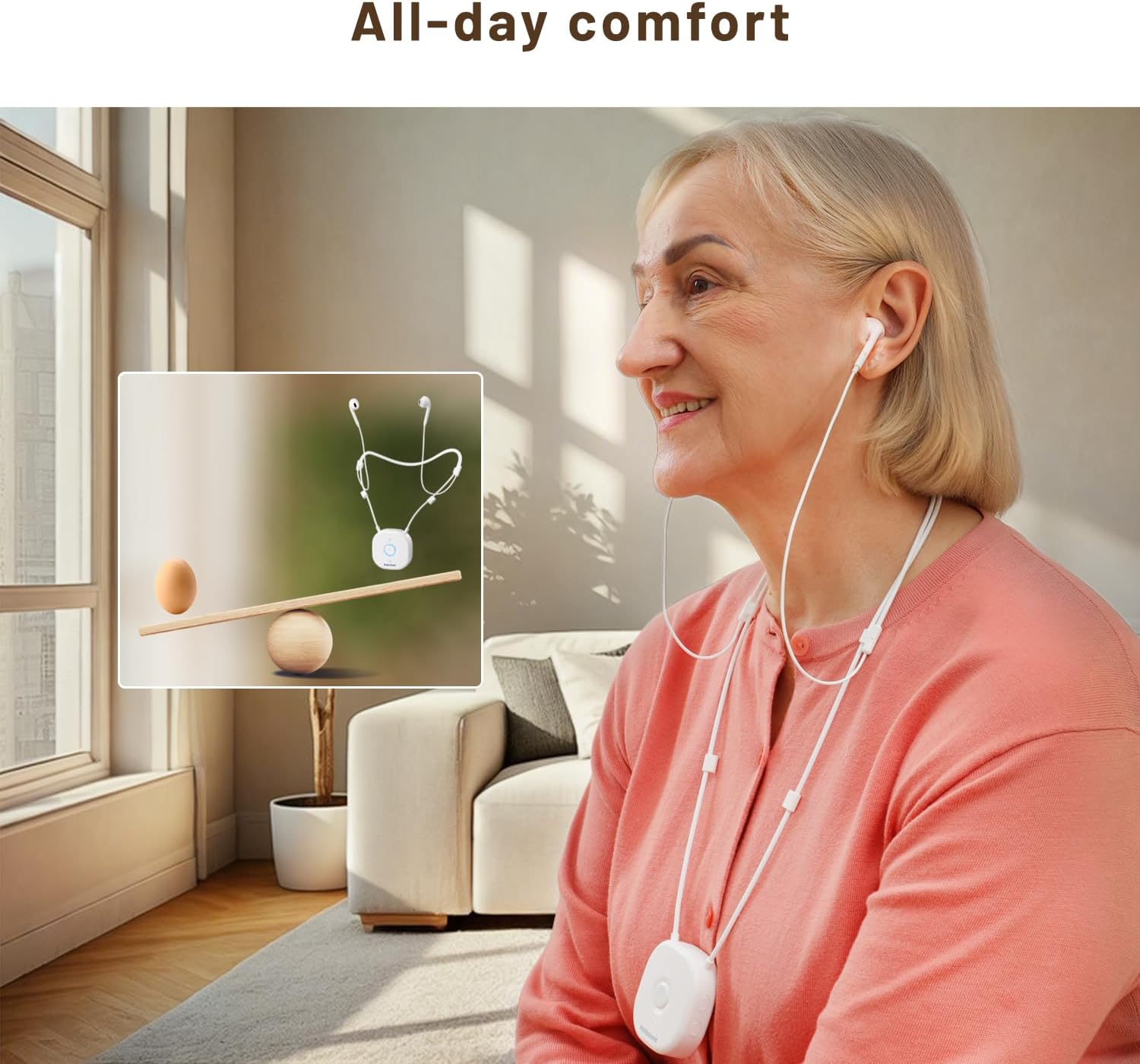 Holdsound Wireless Headphones for TV, TV Headphones Wireless for Seniors with USB/Optical Transmitter, No Delay, 15Hrs Playtime, 100ft Range, Easy to Use, Comfortable Fit - Image 7